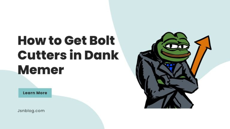 How to Get Bolt Cutters in Dank Memer