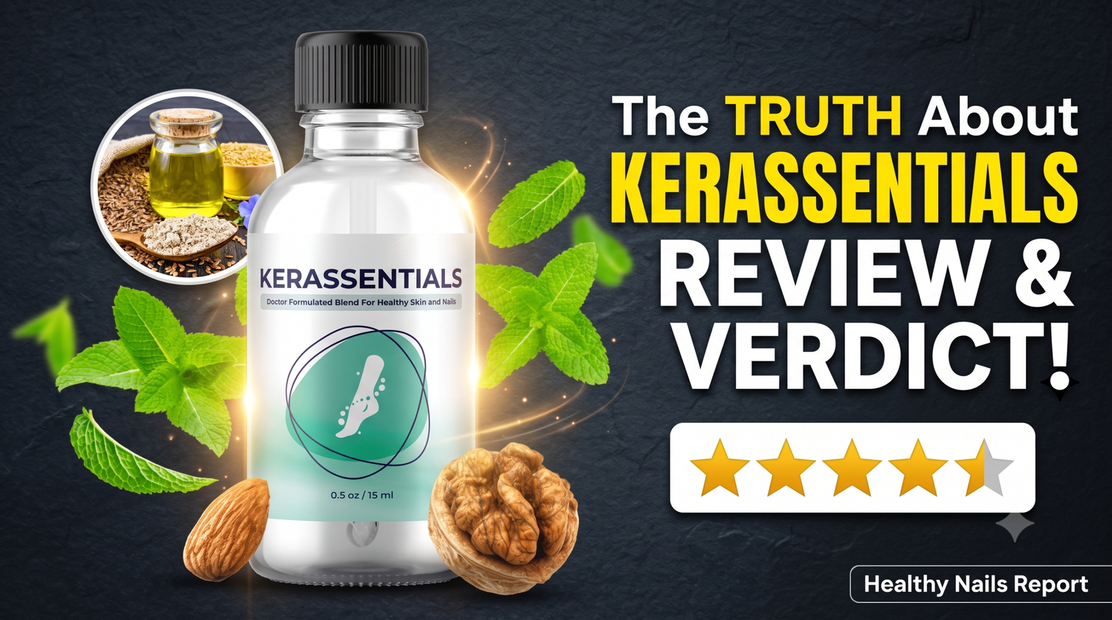 Kerassentials Review 2026: Does This Toenail Fungus Oil Really Work?