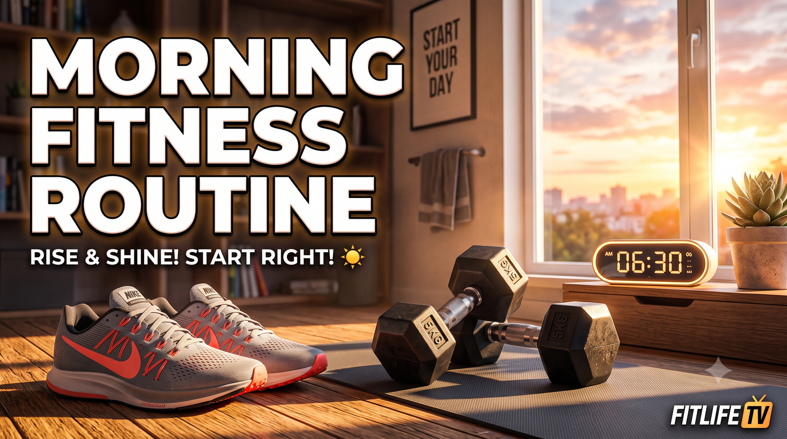 How to Build a Morning Fitness Routine That Actually Sticks